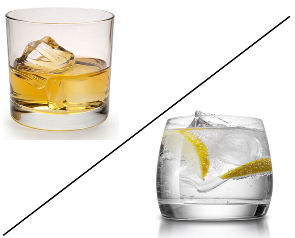 Whiskey vs Gin