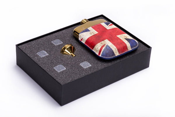 Gold Union Jack Label Gift Set