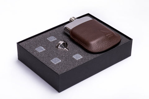Silver Brown Label Gift Set