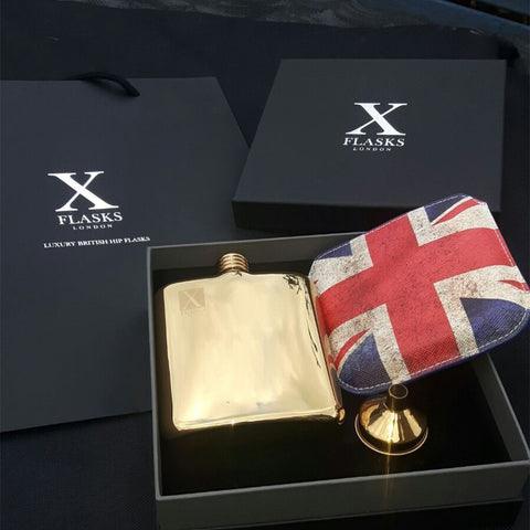 Special Union Jack Gift Collection: Rose Gold - xflasks.com - 1