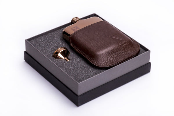 Rose Gold Brown Label