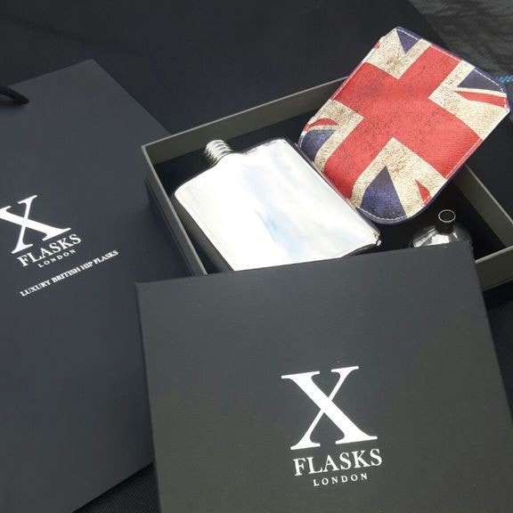 Special Union Jack Gift Collection: Silver - xflasks.com - 10