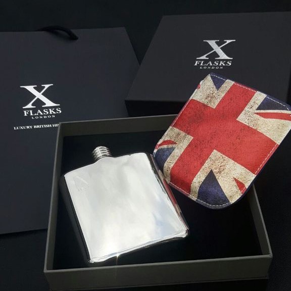 Special Union Jack Gift Collection: Silver - xflasks.com - 1