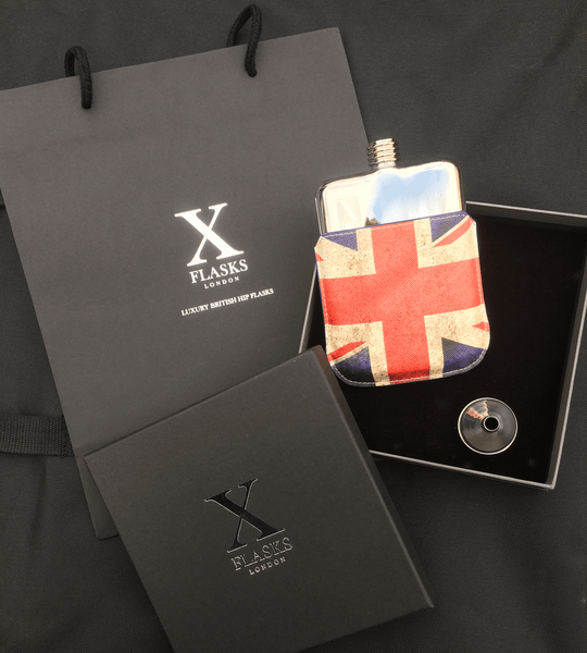 Special Union Jack Gift Collection: Gold - xflasks.com - 9